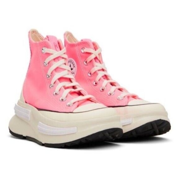 Converse Womens Run Star Legacy CX Hi Pink Platform Shoes Sneakers Trainers 9 - Picture 1 of 5